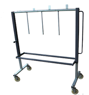 D60 Wheel Dispenser Trolley