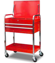 UTC212 2-drawer utility cart with lid