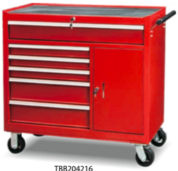 TBB204216                  6-Drawer Roller Tool Cabinet