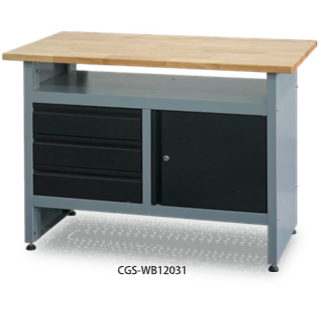 CGS-WB12031      3-Drawer & 1-Door Workbench