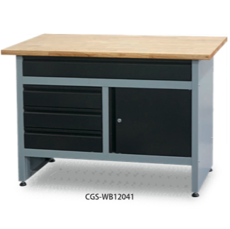 CGS-WB12041              4-Drawer & 1-Door Workbench