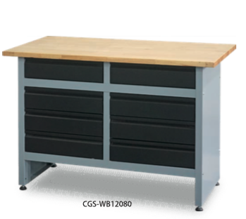 CGS-WB12080         8-Drawer Workbench                                         