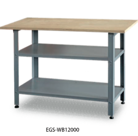 EGS-WB12000           Workbench with 2-Shelves