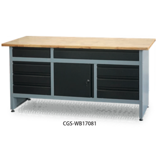 CGS-WB17081          8-Drawer & 1-Door Workbench