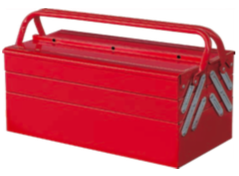 TBC1835F             450mm Cantilever Toolbox with 5 Trays
