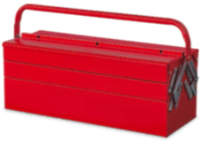 TBC1835        450mm Cantilever Toolbox with 5 Trays
